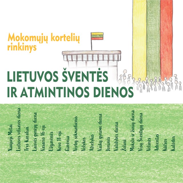 Lietuvos šventės ir atmintinos dienos - Mokomosios kortelės