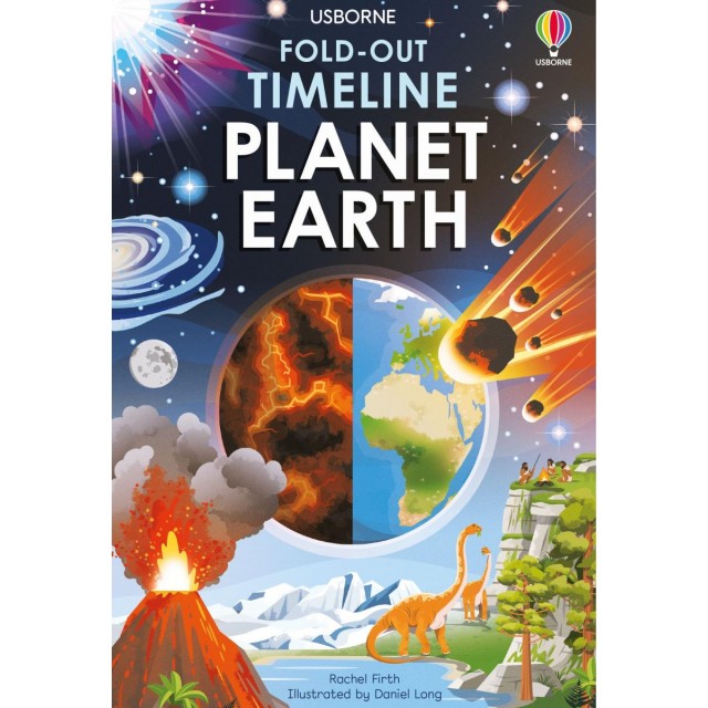  FOLD-OUT TIMELINE OF PLANET EARTH (Išsilankstanti knygelė)