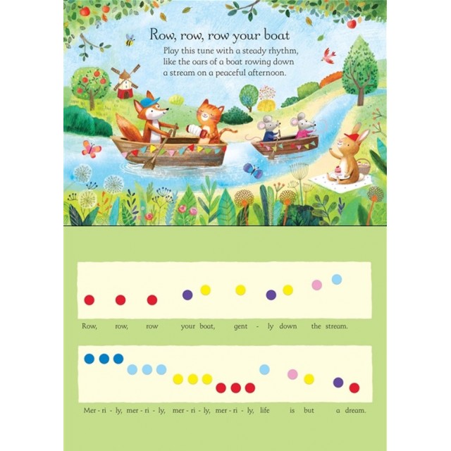 Nursery rhymes keyboard book