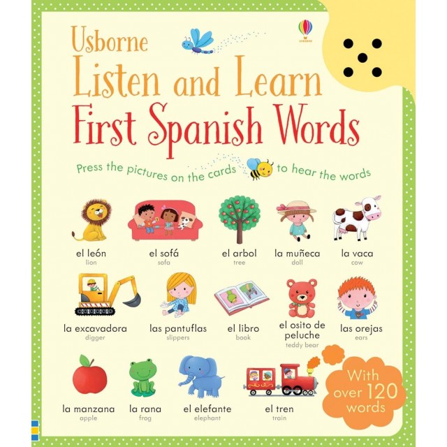 FIRST SPANISH WORDS (Klausyk ir išmok)
