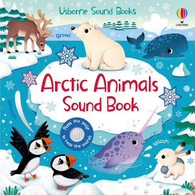 ARCTIC ANIMALS SOUND BOOK (Garsų knygelė)