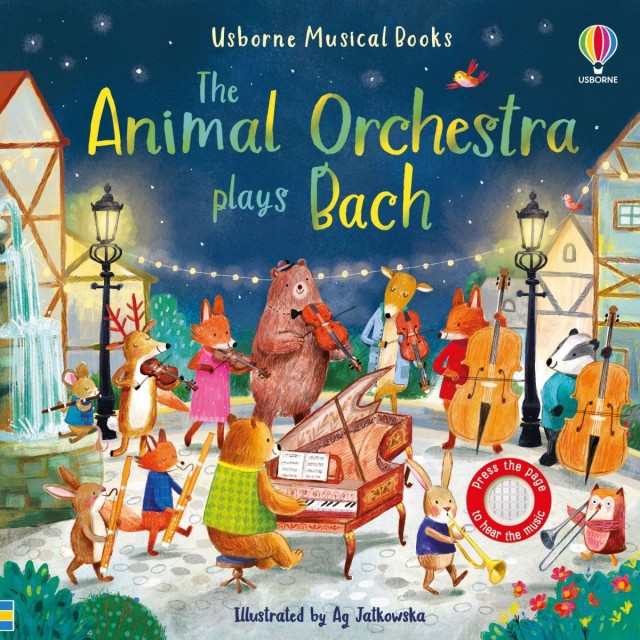 THE ANIMAL ORCHESTRA PLAYS BACH (Muzikinė knygelė) 