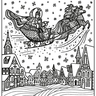 MAGIC PAINTING SNOW QUEEN (Spalvinimo vandeniu knygelė)