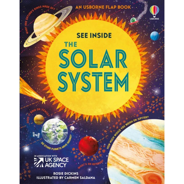 SEE INSIDE SOLAR SYSTEM (Knygelė su atvartėliais)