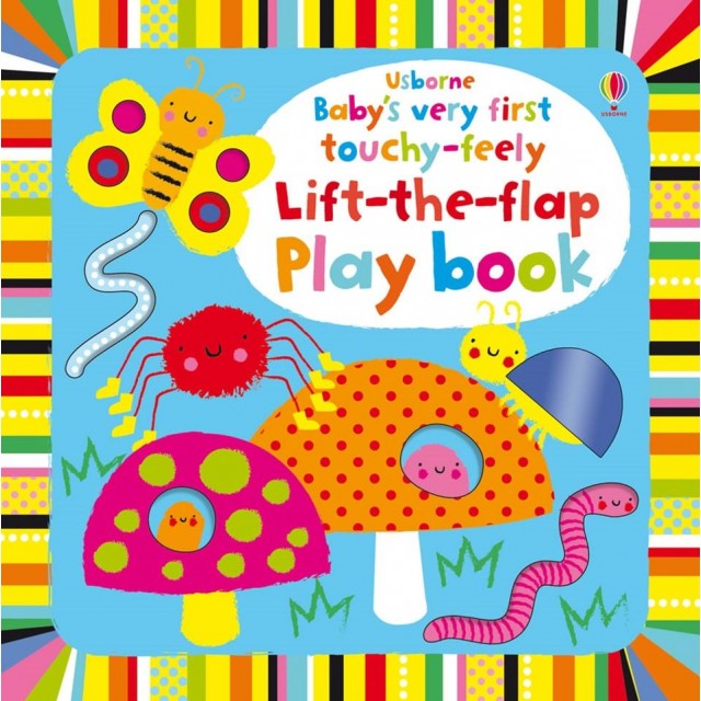 TOUCHY-FEELY LIFT-THE-FLAP BOOK