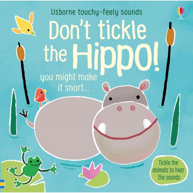 DON'T TICKLE THE HIPPO! (Garsų knygelė) 