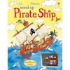 WIND-UP PIRATE SHIP (Interaktyvi knyga su žaisliniu piratų laivu)