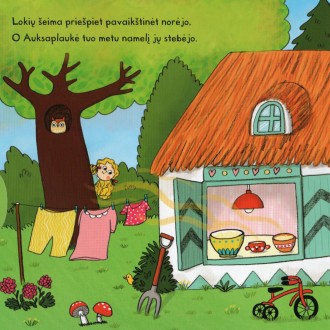 Pirmosios istorijos: AUKSAPLAUKĖ IR TRYS LOKIAI (Su slankiosiomis detalėmis) Pirmosios istorijos: AUKSAPLAUKĖ IR TRYS LOKIAI (Su slankiosiomis detalėmis)