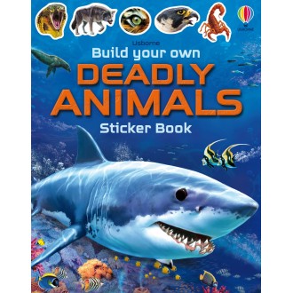 Sticker book BUILD YOUR OWN DEADLY ANIMALS (Lipdukų knyga) Sticker book BUILD YOUR OWN DEADLY ANIMALS (Lipdukų knyga)