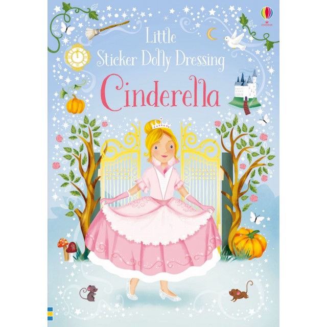 Little Sticker Dolly Dressing CINDERELLA (Lipdukų knygelė)