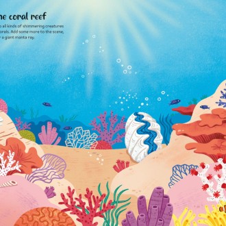 Sticker Book SPARKLY SEA CREATURES (Lipdukų knygelė) Sticker Book SPARKLY SEA CREATURES (Lipdukų knygelė)