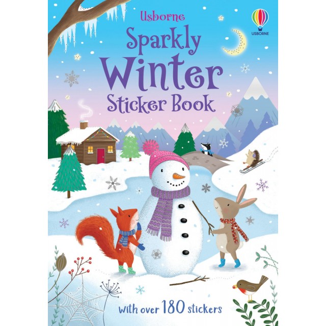 Sticker book SPARKLY WINTER (Lipdukų knygelė)