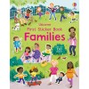 First sticker book FAMILIES (Lipdukų knyga)