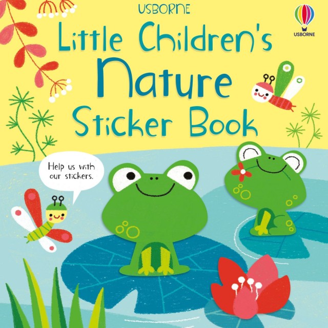 Little Children's Nature Sticker Book  (Lipdukų knyga)