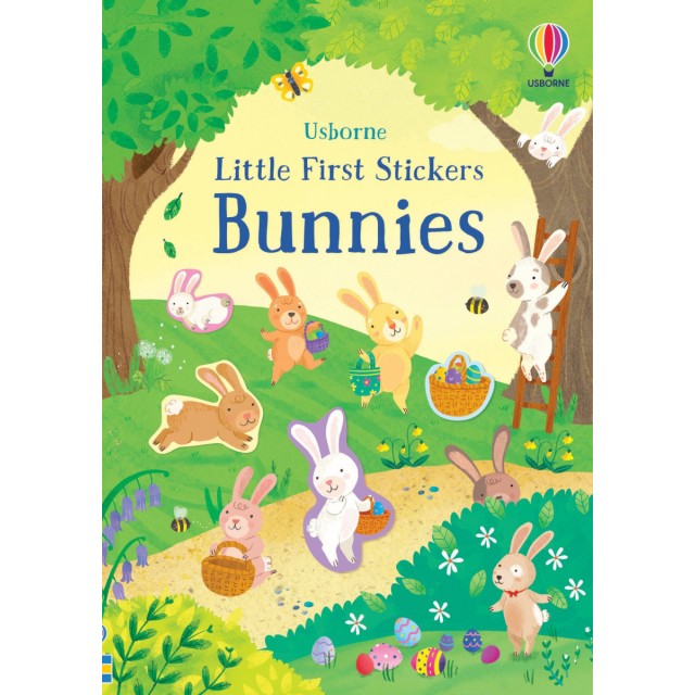 Little First Stickers BUNNIES (Lipdukų knygelė)