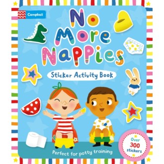 No More Nappies (Lipdukų knyga) No More Nappies (Lipdukų knyga)
