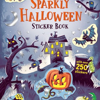 SPARKLY HALLOWEEN sticker book (Lipdukų knygelė) SPARKLY HALLOWEEN sticker book (Lipdukų knygelė)