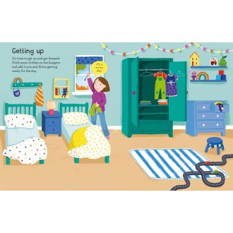 First sticker book MY DAY (Lipdukų knyga) First sticker book MY DAY (Lipdukų knyga)