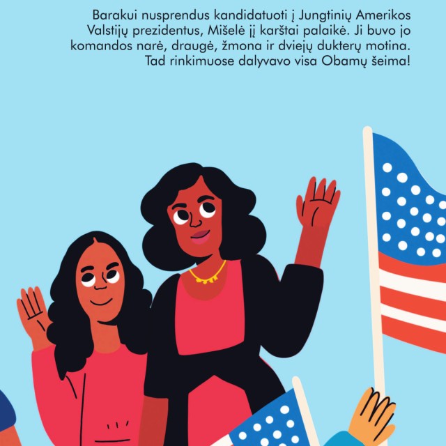 MICHELLE OBAMA - Mažų žmonių DIDELĖS SVAJONĖS MICHELLE OBAMA - Mažų žmonių DIDELĖS SVAJONĖS