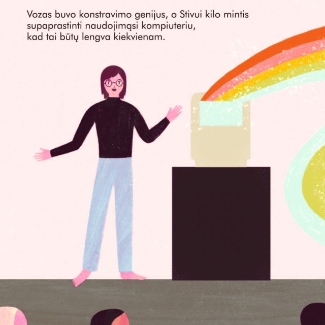 STEVE JOBS - Mažų žmonių DIDELĖS SVAJONĖS