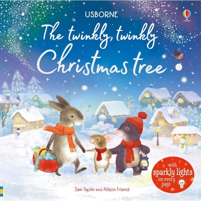 THE TWINKLY TWINKLY CHRISTMAS TREE (Knygelė su šviečiančiomis lemputėmis)