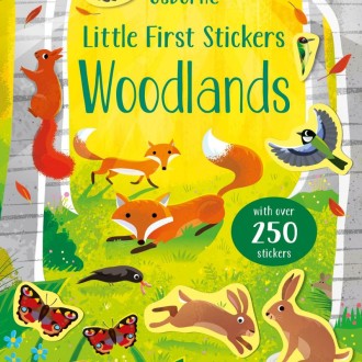 Little First Stickers WOODLANDS (Lipdukų knygelė)