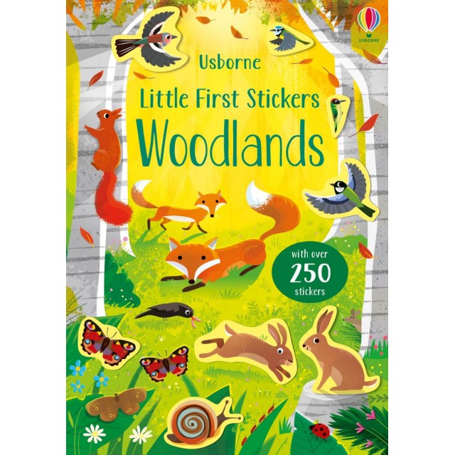 Little First Stickers WOODLANDS (Lipdukų knygelė)