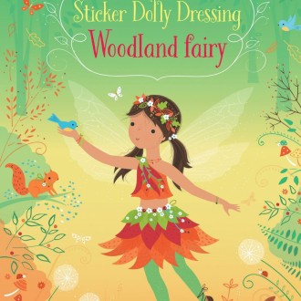 Little Sticker Dolly Dressing WOODLAND FAIRY (Lipdukų knygelė) Little Sticker Dolly Dressing WOODLAND FAIRY (Lipdukų knygelė)