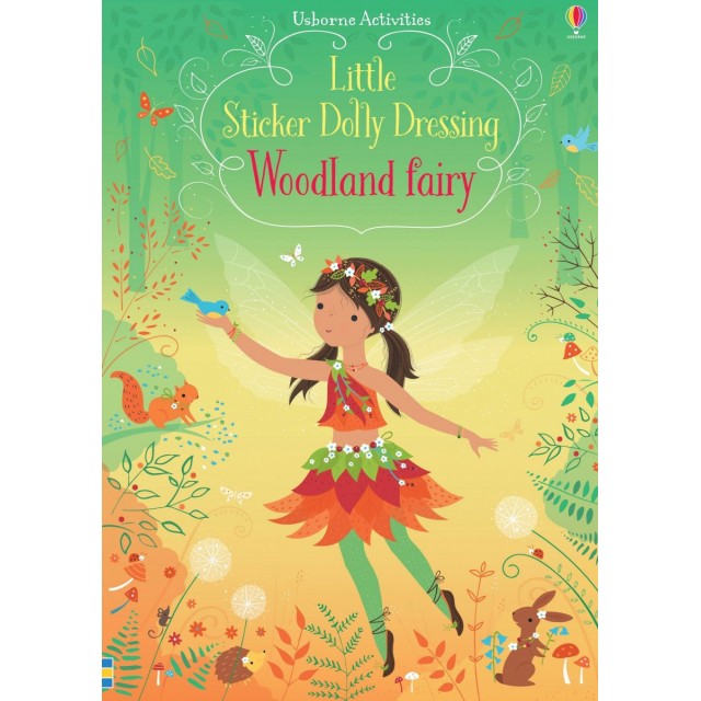 Little Sticker Dolly Dressing WOODLAND FAIRY (Lipdukų knygelė)