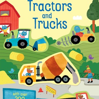 Little First Stickers TRACTORS AND TRUCKS (Lipdukų knygelė) Little First Stickers TRACTORS AND TRUCKS (Lipdukų knygelė)