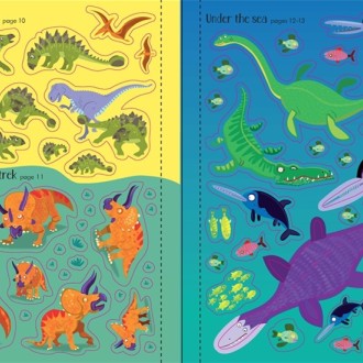 Little first stickers DINOSAURS (Lipdukų knygelė) Little first stickers DINOSAURS (Lipdukų knygelė)