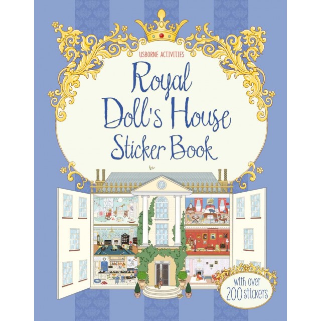 Sticker book ROYAL DOLL'S HOUSE (Lipdukų knyga)