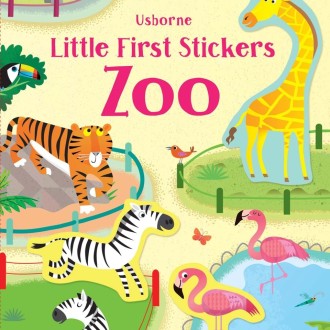 Little first stickers ZOO (Lipdukų knygelė)