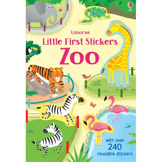 Little first stickers ZOO (Lipdukų knygelė)