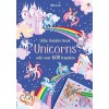 Little transfer book Unicorns (Spalvinimo knygelė su perkeliamais piešinėliais)