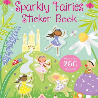 Sticker Book SPARKLY FAIRIES (Lipdukų knygelė)