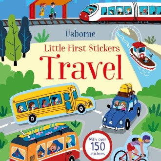 Little First Stickers TRAVEL (Lipdukų knygelė)